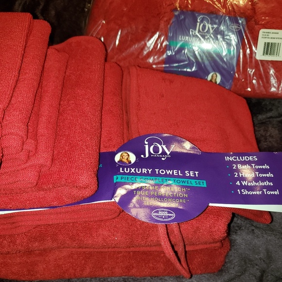 Joy Mangano Bath Joy Mangano Luxury 1 Piece Towel Set Poshmark